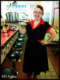 Borbor Ygmus Nunn waitress milk shakes 50s friday